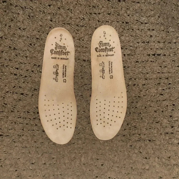 FINN COMFORT-Black Nubuck Loafers-Lace-Up-Wedge Heel-Size 6 UK-8 US-Near Mint - Picture 7 of 8